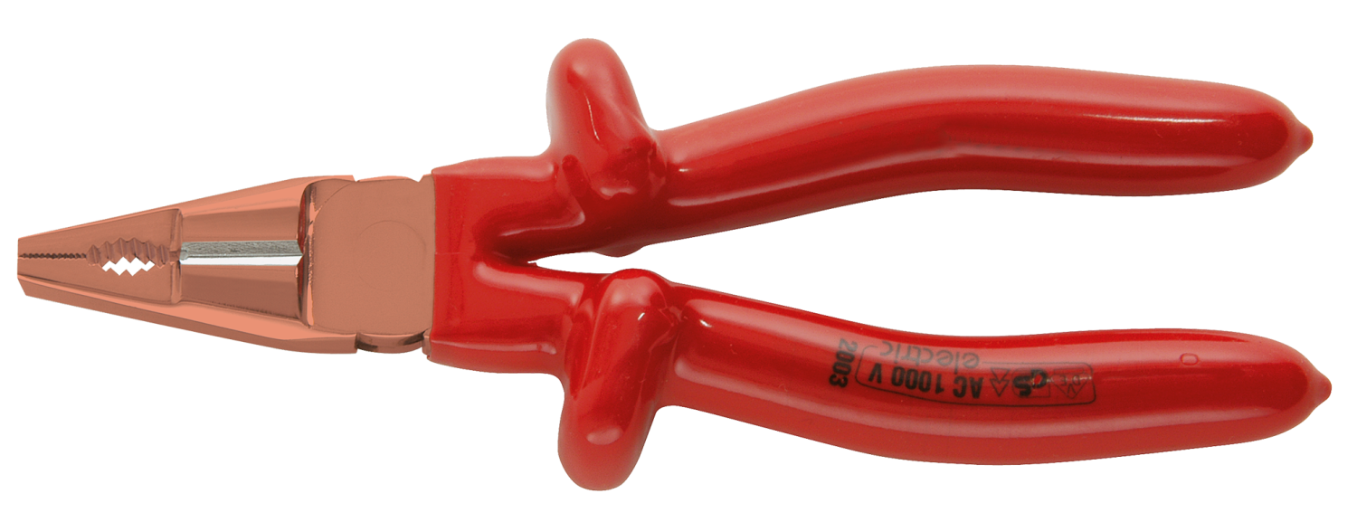 Combinatietang 1000V volledig geïsoleerd 205mm
