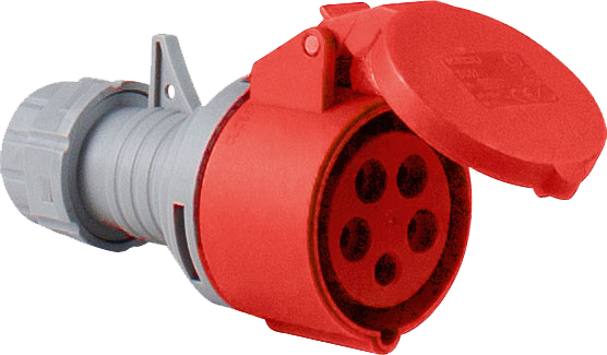 CEE Koppelcontactstop 400V/16A IP44 5-polig