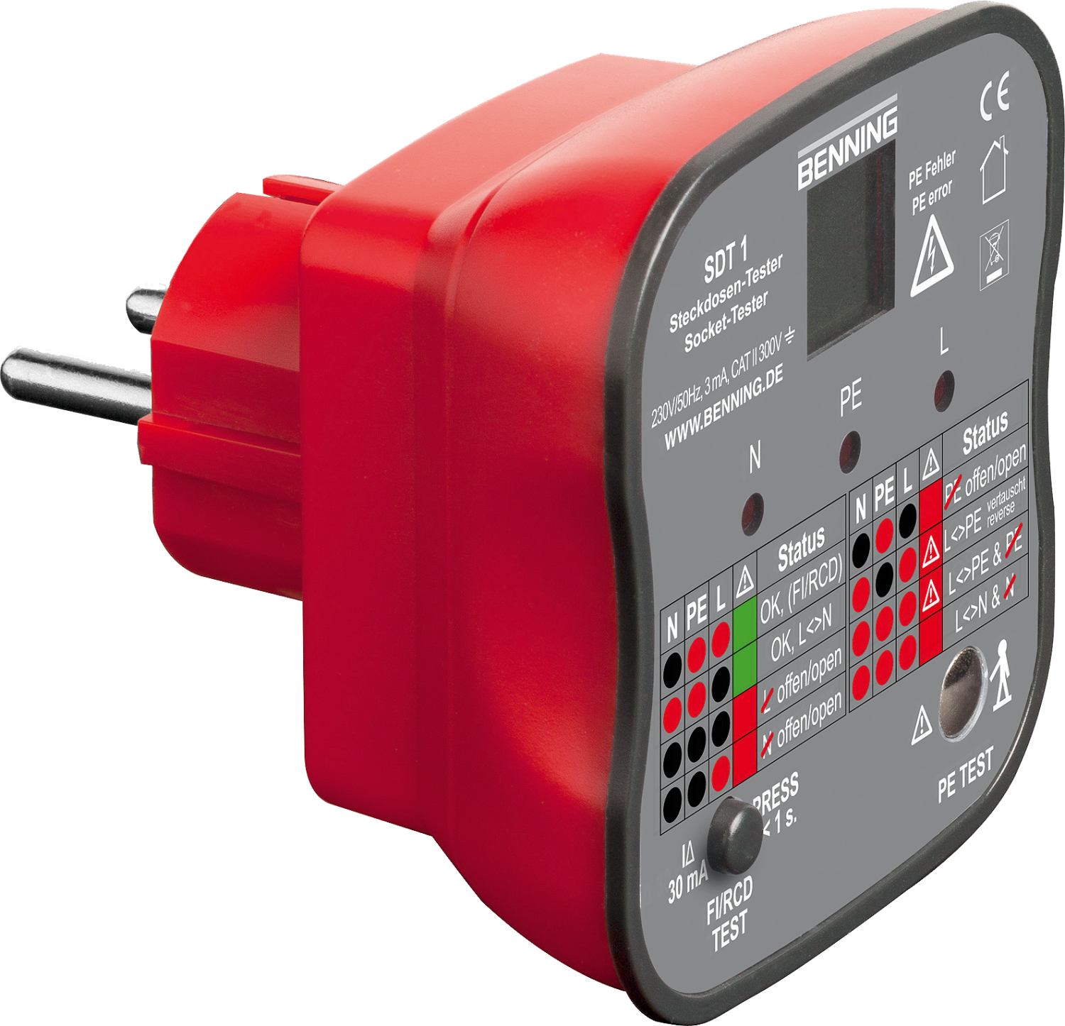 Contactdoostester SDT 1