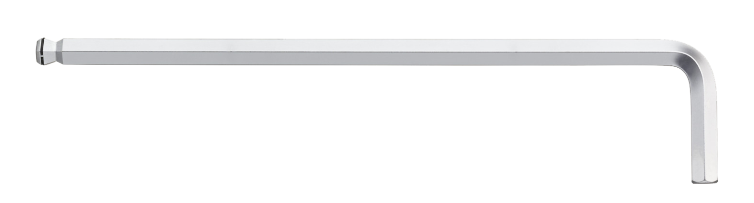 Inbussleutel Kogelkop 369R mat verchroomd Inch 5/64"