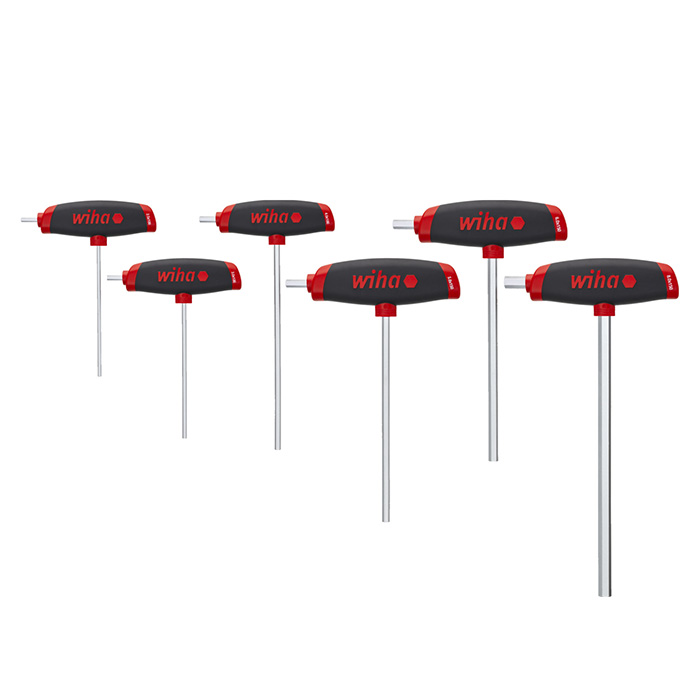 ComfortGrip Inbussleutelset met zijpunt 334DS, 6-delig