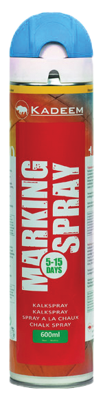 Markeerspray Tijdelijk 600ml Blauw