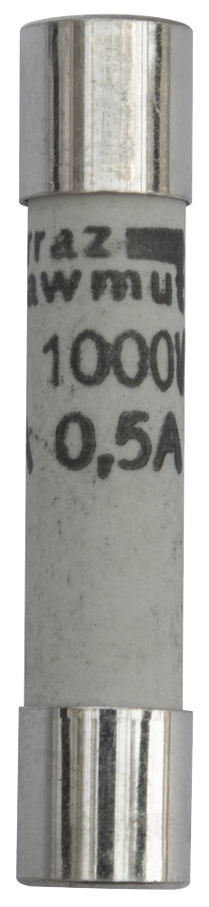 Zekering 500mA t.b.v. PV 1-1, 1-1+, PV 2 (1 stuks)