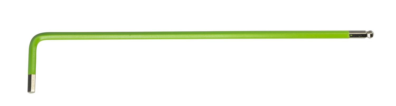 Inbussleutel Kogelkop 369F Lichtgroen 2,5mm