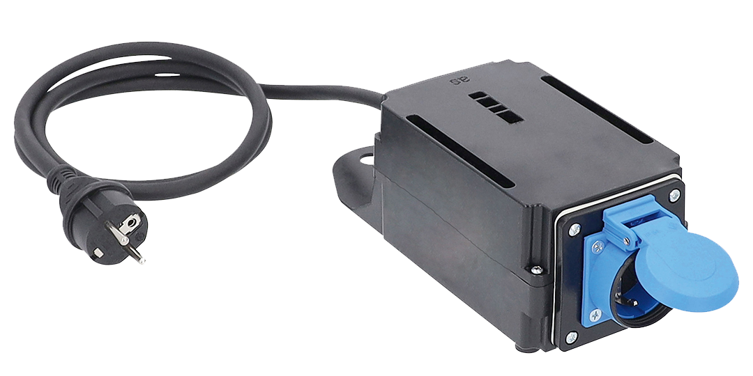 Inschakelstroombegrenzer 230V/16A 1,5 m H07RN-F 3G1,5 IP44