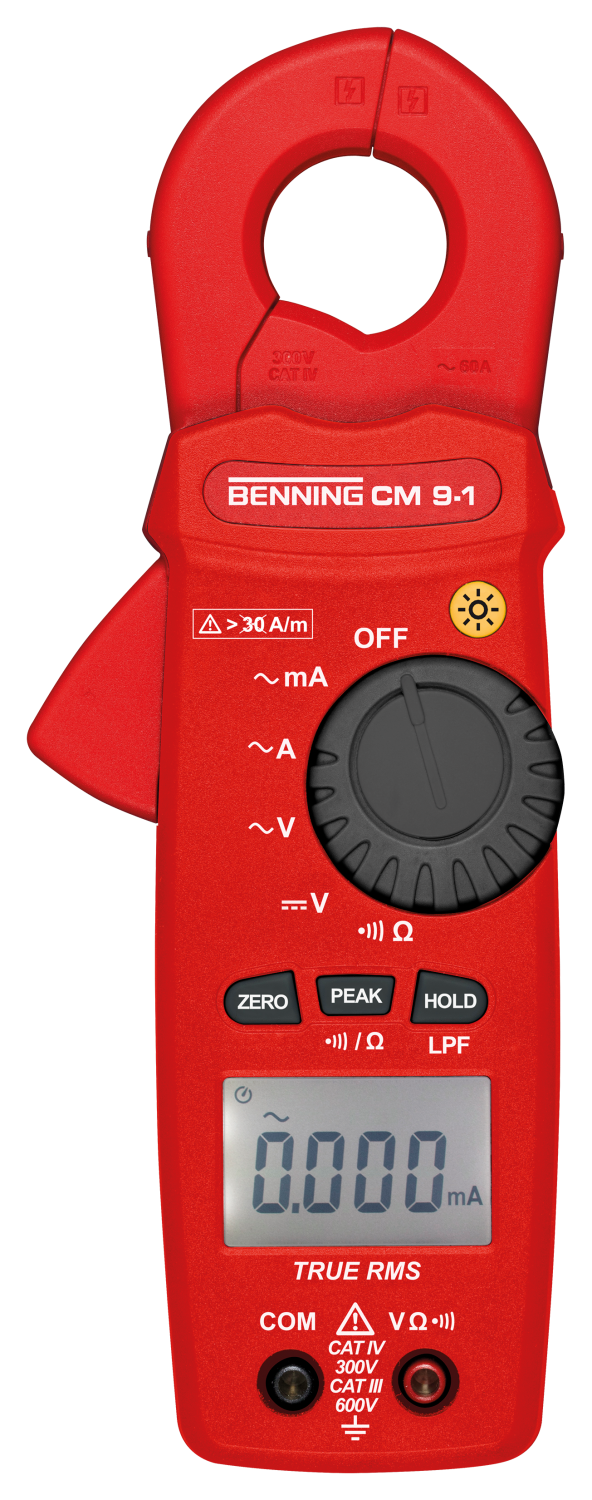 CM 9-1 Lekstroomtang TRUE RMS