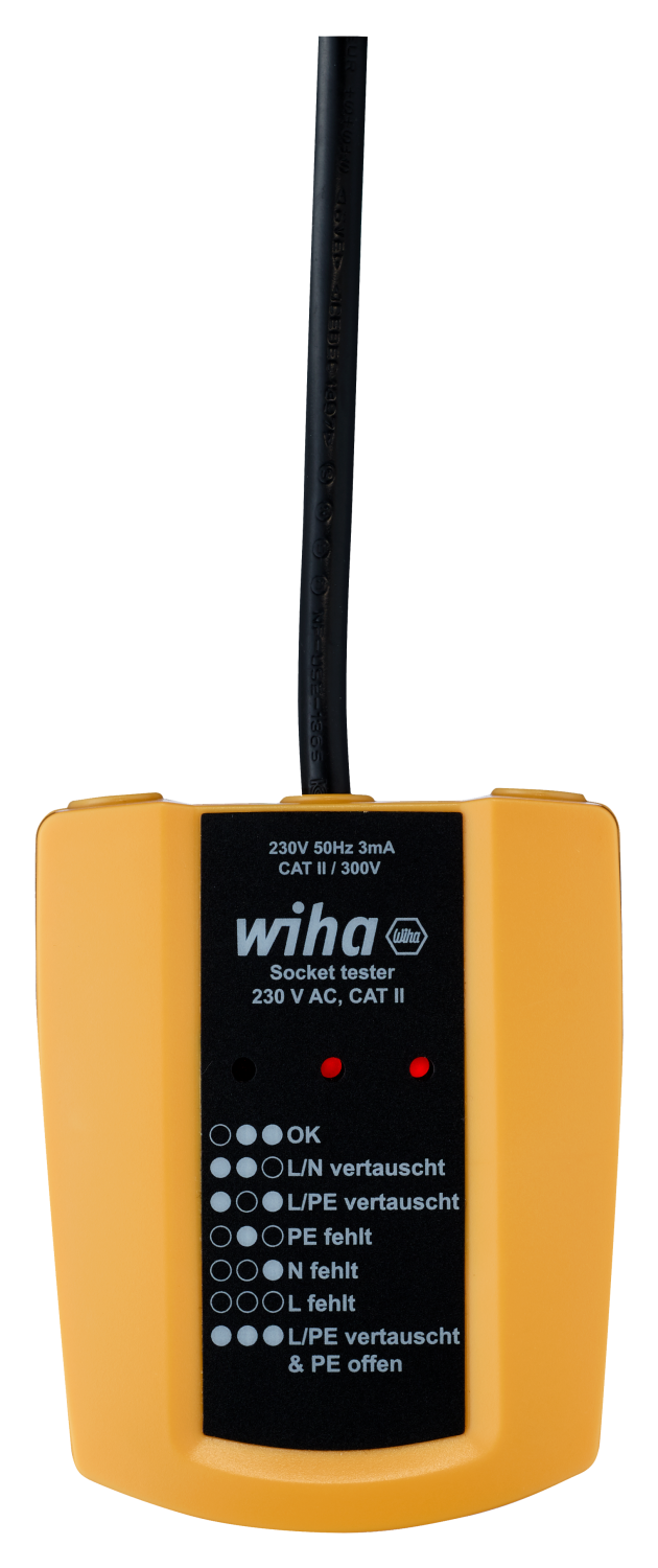 Contactdoostester 230V AC CAT II 300V
