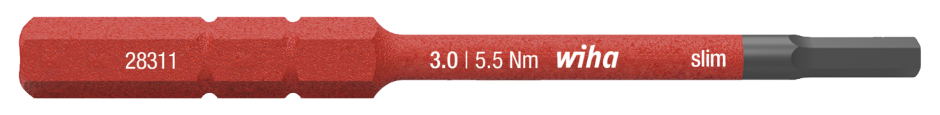 SlimBit Electric Inbus 2831-18 3,0mm 5.5 Nm