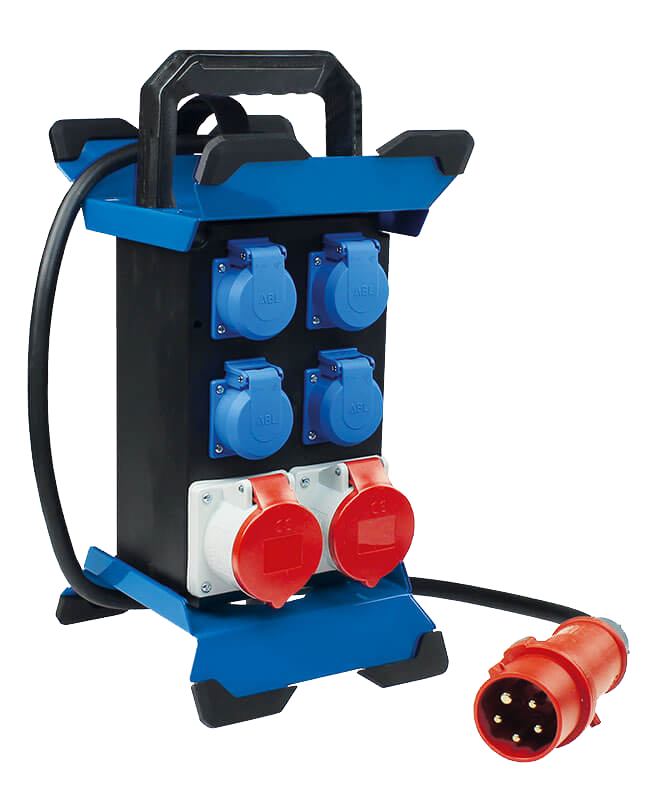 CEE Stroomverdeler Stecky 11+ 400V/16A IP44 H07RN-F 5G2,5 2,5m