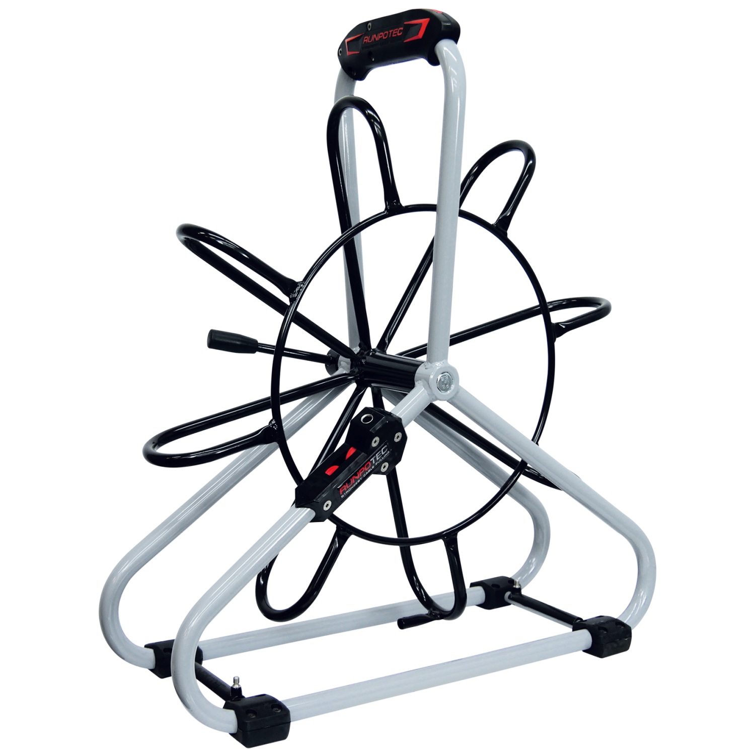 Haspel Ø 530mm verzinkt/gepoedercoat t.b.v. 6mm Glasvezel Trekveer